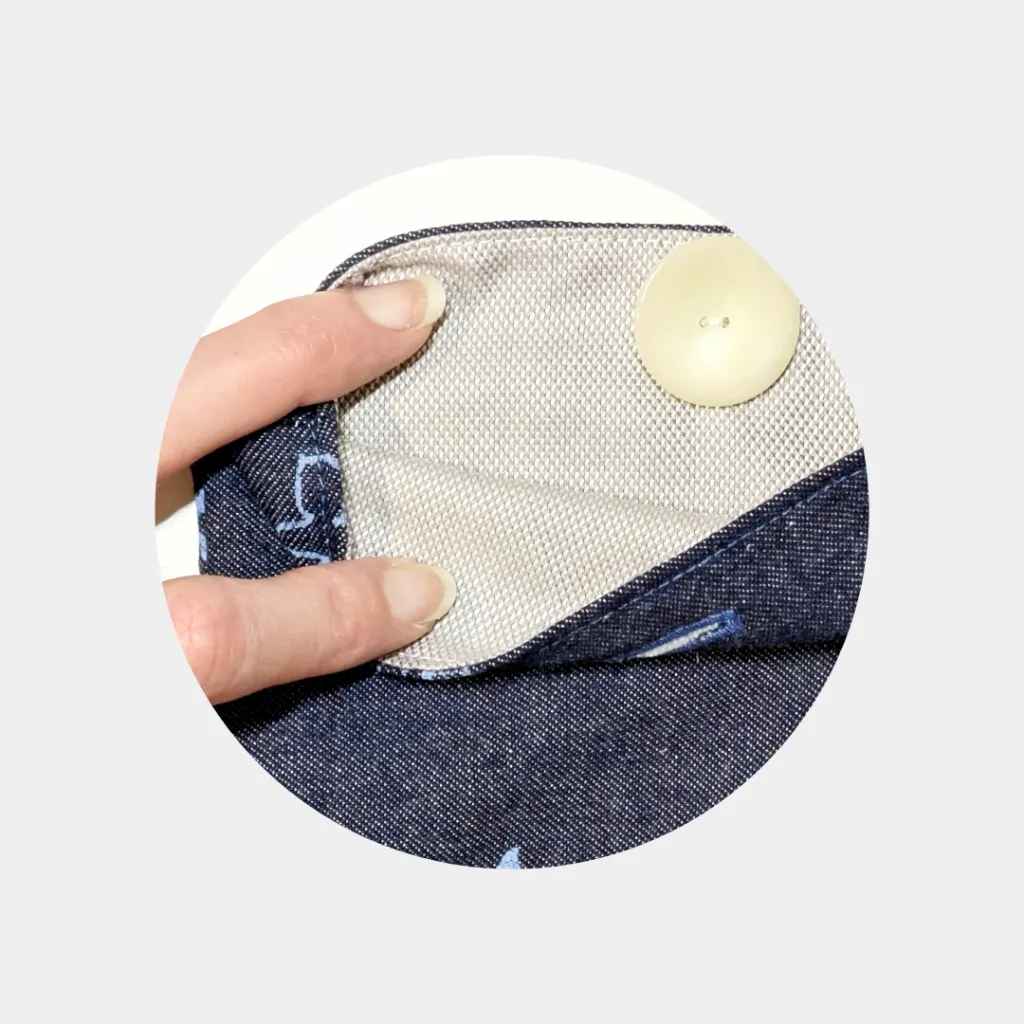 Poch Jeans fleurs irisé gris-4-Zoom.webp