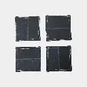 Lot de 4 sous-verres