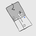 Trousse de toilette compacte