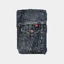 Pochette jeans avec passants