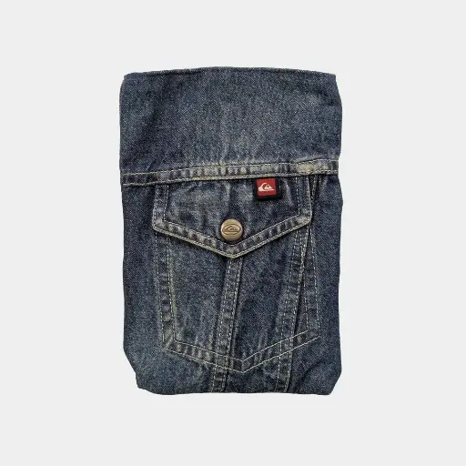 Pochette jeans avec passants